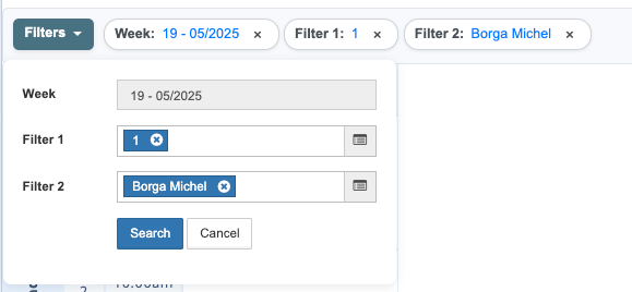 Filter Panel Component